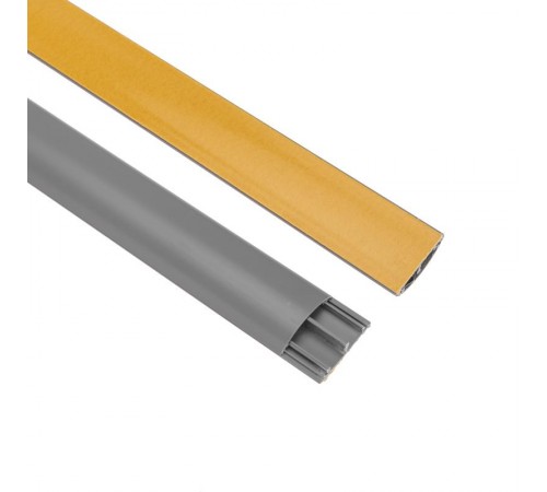 Кабель-канал напольный самоклеящийся 50х12мм, серый  28-5048  REXANT