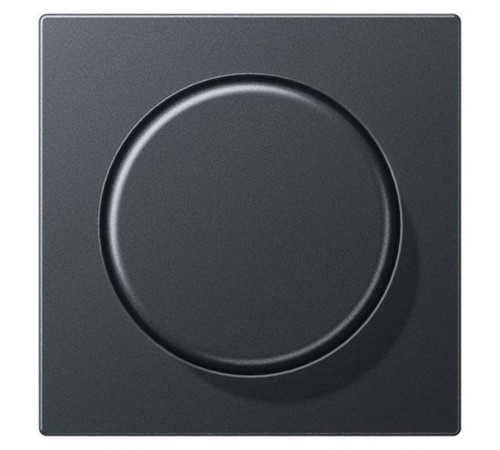 Накладка на роторные диммер 5544.0*VEINS; термопласт; антрацит  EP1540BFEXAN  Jung