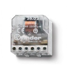 Шаговое электромеханическое реле; 2NO 10А, 3 состояния; контакты AgNi; питание 48В АC; монтаж в коробке; степень защиты IP20  260680480000  Finder