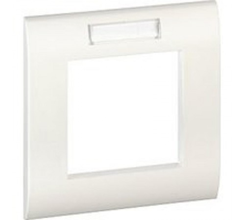 Декоративная рамка S990 для боксов Telitank одинарная (белый) (S990-AFB18 RW)  6107732  OBO Bettermann