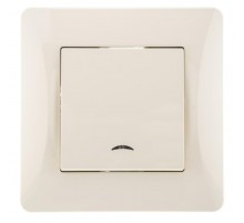 Ugra Выключатель 1кл. (инд), СУ , 10А, 250В, беж  С11В18-003  GUSI Electric