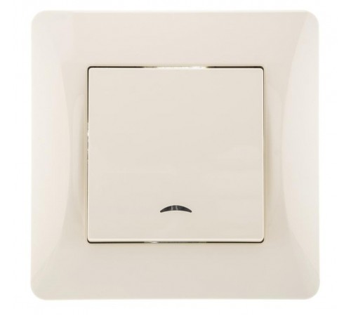 Ugra Выключатель 1кл. (инд), СУ , 10А, 250В, беж  С11В18-003  GUSI Electric