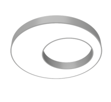 Светильник светодиодный Cosmo excentric подвесной 50Вт 4000 К 900x115 мм RAL7045 серый муар с расс. опал  V1-R0-7X503-30000-2005040  VARTON