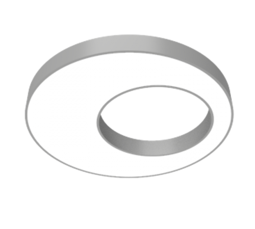 Светильник светодиодный Cosmo excentric подвесной 50Вт 4000 К 900x115 мм RAL7045 серый муар с расс. опал  V1-R0-7X503-30000-2005040  VARTON