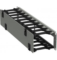 ITK Кабель-органайзер горизонтальный 19" 2U сер. РФ  ZP-CC35-02U-H-R  ITK