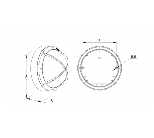 Светильник светодиодный DAMIN LED 30W 840 SL DALI  1440000140  Световые Технологии