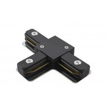 Коннектор для шинопровода осветительного T-образный TLC-01-BL-T черный  SQ0369-0324  TDM