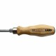 Отвертка с деревянной рукояткой ударная SL 7,0Х1,2  33506590  Felo