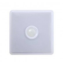 Светильник светодиодный СПБ-2Д-КВАДРАТ 14Вт 230В 4000К 1100лм 190мм с настраиваемым датчиком белый  4690612022093  IN HOME