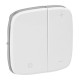 Valena ALLURE Белый Накладка светорегулятора кнопочного  752085  Legrand