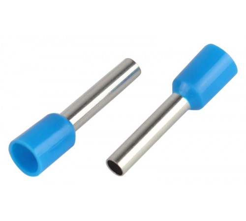 Наконечник-гильза ЭРА NO-225-67 НШвИ 2,5-12 с изолированным фланцем (упаковка 500 шт.)   Б0063423  ЭРА