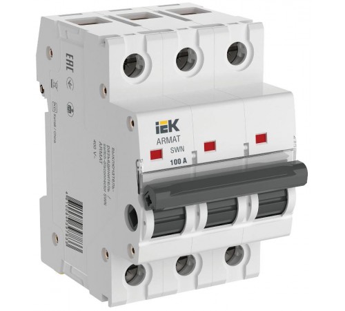 ARMAT Выключатель нагрузки SWN 3P 100А  AR-SWN-3-100  IEK