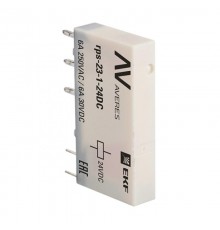 Реле промежуточное РП slim 23/1 6A 24В DC AVERES  rps-23-1-24DC  EKF