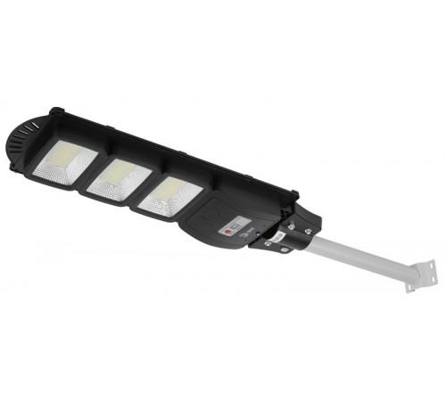 Светильник светодиодный уличный на солн.батарее SMD, с кронштейном,60W,с датч. движ.,ПДУ,1000lm, 5000К, IP  Б0046802  ЭРА