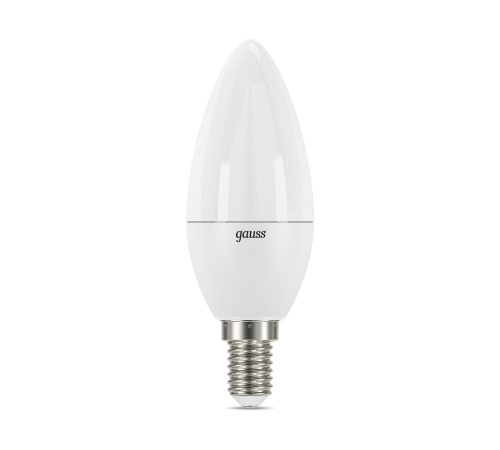 Лампа светодиодная LED 7Вт E14 220В 3000К свеча, диммируемая  103101107-D  Gauss