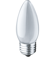 Лампа накаливания ЛОН  40Вт Е27 230В NI-B-40-230-E27-FR  94326  Navigator