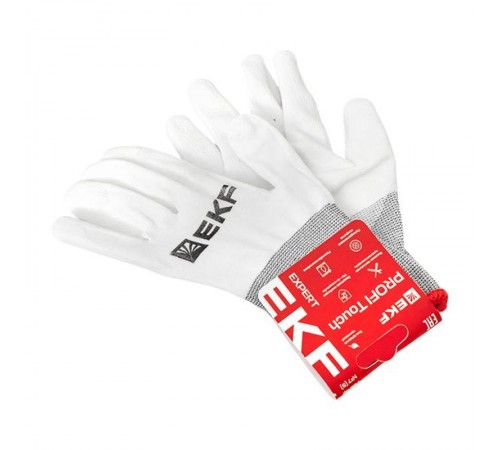 Перчатки рабочие PROFI Touch для чистовых работ (15 класс, 7 размер) EXPERT  pe15pm-7-exp  EKF