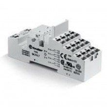 Розетка с безвинтовыми клеммами Push-in для реле 55.32, 55.34, таймера 85.02, 85.04; применяются модули 86.00, 99.02;  94P47SMA  Finder