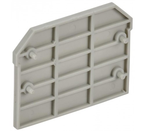 Заглушка для CTS-MC 3 вывода 4мм2 серая  YCT12-00-3-K03-004-ZGL  IEK