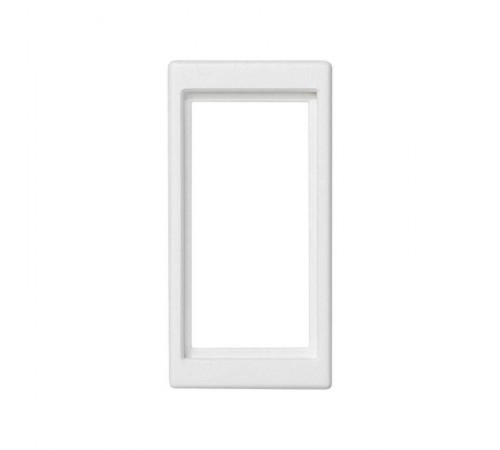 Вставка узкая для установки 3-проводного разъема GST18 белого цвета K45 Connect  K121-9  Simon