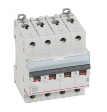 Выключатель автоматический четырехполюсный DX3 6000 63А B 10кА  407630  Legrand