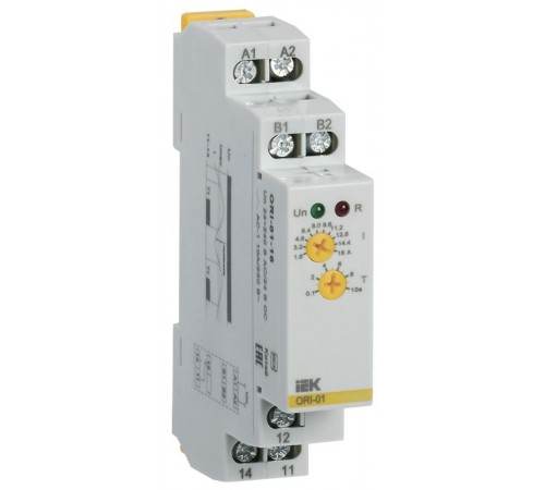 Реле тока ORI. 1,6-16 А. 24-240 В AC / 24 В DC  ORI-01-16  IEK