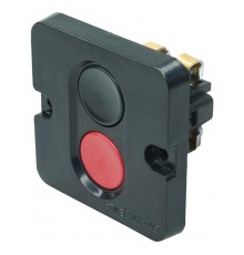 ПКЕ 622 У2, 10А, 660В, чёрный и красный цилиндр, в нишу, IP54, пост управления (ЭТ)  ET523350  Электротехник