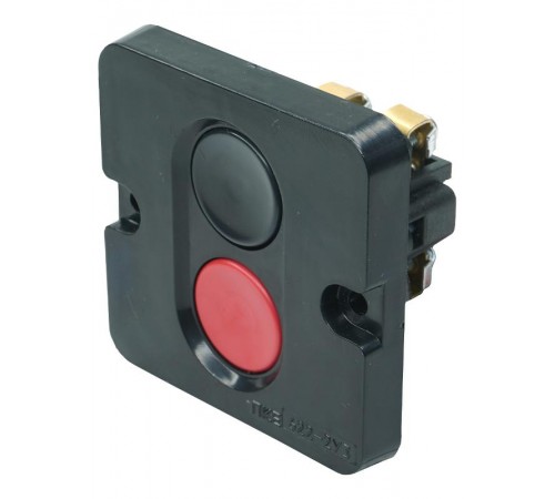 ПКЕ 622 У2, 10А, 660В, чёрный и красный цилиндр, в нишу, IP54, пост управления (ЭТ)  ET523350  Электротехник