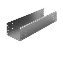 Лоток неперфорированный 200х200х3000, толщ. 1,2 мм, Сендзимир цинк  УЛН-200х200х3000-1,2-СЦ  Ostec