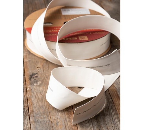 Термоусаживаемая трубка ТУТ нг 40/20 белая EKF PROxima  tut-40-w  EKF