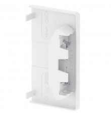 Торцевая заглушка кабельного канала Rapid 80 70x130 мм (ПВХ,белый) (GK-E70130RW)  6274570  OBO Bettermann