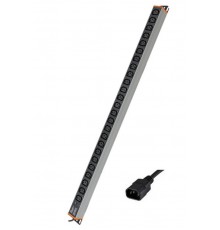 Блок распределения питания вертикальный для 19" шкафов,10A 24 Х С13,индикатор питания, вх. разъём С14  R5VIEC24PIC14  DKC