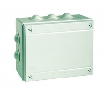 Коробка распределительная, с каб. вводами 2х40мм, IP55, 240х190х90мм  54202  DKC