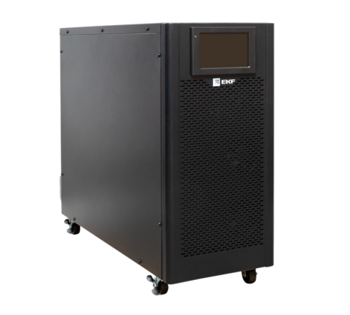 ИБП двойного преобразования E-Power SW900Pro - G5 10кВА/10кВт напольный,3х фазный 3/3,400В, c АКБ 20х 12В_9Ач, 5 минут  SW901Pro-T-B9-G5  EKF