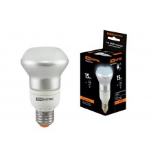 Лампа энергосберегающая КЛЛ  15Вт Е27 840 отражатель (рефлектор) RM63 FR  SQ0323-0148  TDM