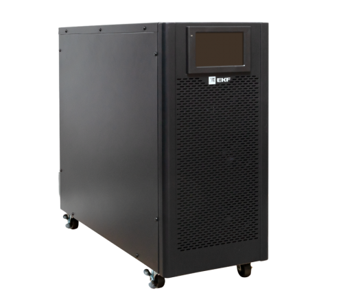 ИБП двойного преобразования E-Power SW900Pro - G5 10кВА/10кВт напольный,3х фазный 3/3,400В, c АКБ 20х 12В_9Ач, 5 минут  SW901Pro-T-B9-G5  EKF
