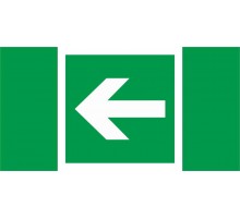 ПЭУ 003 Указательная стрелка (306х169) PC-M /комплект, 2шт./ ATOM S пиктограмма  2502005950  Световые Технологии