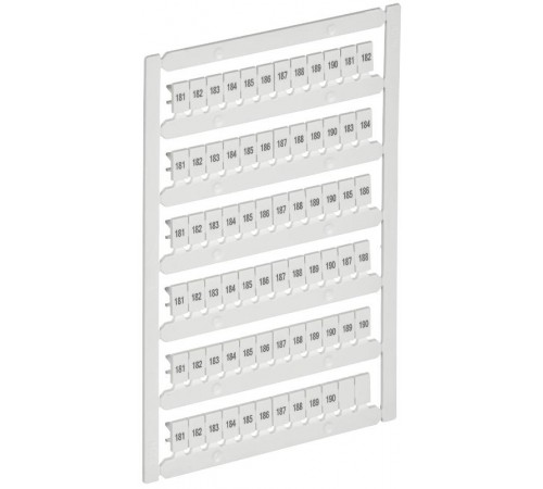 ARMAFIX Маркер для CTS/CP 4мм2 с символами "181-190"   AF-CT10D-M-004-19  IEK (ИЭК)