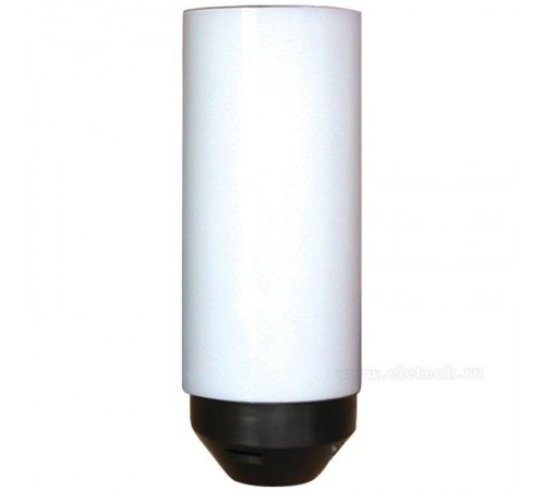 Светильник пылевлагозащищенный для ЖКХ "Цилиндр 2" НТУ 06-60-02 опал матовый IP44 /корпус черный ф48-50  1030480122  Элетех