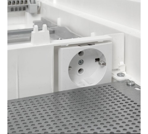 Основание комбинир. щита "Nova" (2 DIN-рейки + 3 монт. платы) 5 габарит IP41 PROxima  nv-cbase-2+3  EKF