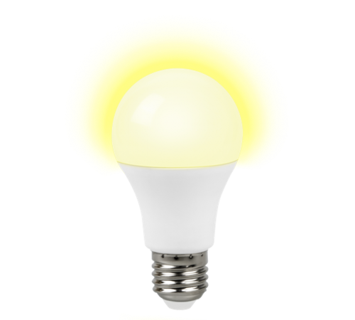 Лампа светодиодная антимоскитная Спец. PLED-A60 BUGLIGHT 10w Yellow E27  .5008960  Jazzway