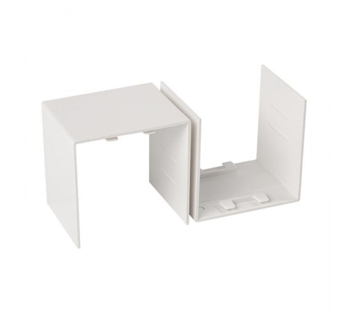 Соединитель (60х60) (4 шт) Plast EKF PROxima Белый    conw-60-60x4   EKF 