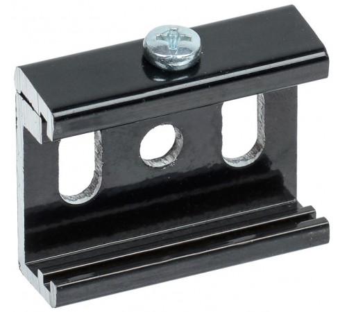 Комплект для накладного монтажа шинопровода осветительного черный  LPK0D-KNM-K02  IEK