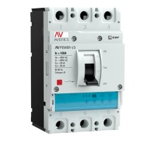 Выключатель автоматический AV POWER-1/3 100А 50kA ETU2.2  mccb-13-100-2.2-av  EKF