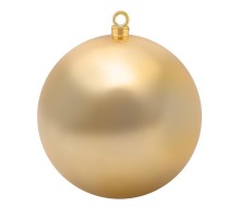 Елочная фигура Шар, 25 см, цвет золотой глянцевый  502-011  NEON-NIGHT