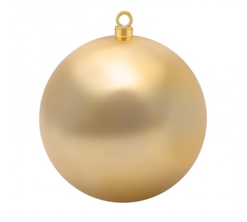 Елочная фигура Шар, 25 см, цвет золотой глянцевый  502-011  NEON-NIGHT