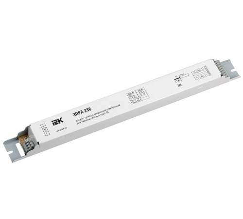 ЭПРА 236 для линейных ЛЛ Т8   LLV236D-EBFL-2-36  IEK