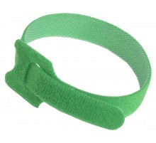 Хомут-липучка ХКл 14х310мм зеленый (100шт)  UHL10-14-310-100-K06  IEK