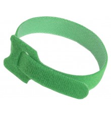 Хомут-липучка ХКл 14х310мм зеленый (100шт)  UHL10-14-310-100-K06  IEK