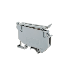 Клемма винтовая с держателем предохранителя, 4 мм2, с индикацией 220В, серая MTU-4F220  69603  ОВЕН